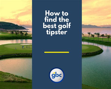 golf tipsters this weeks competitions.
